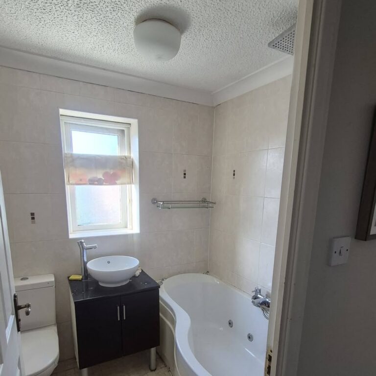 Bathroom fitted by Interiors by KW, Boston, Lincolnshire