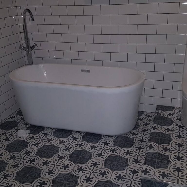 Bathroom fitted by Interiors by KW, Boston, Lincolnshire