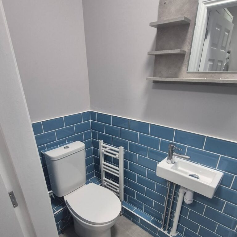Bathroom fitted by Interiors by KW, Boston, Lincolnshire