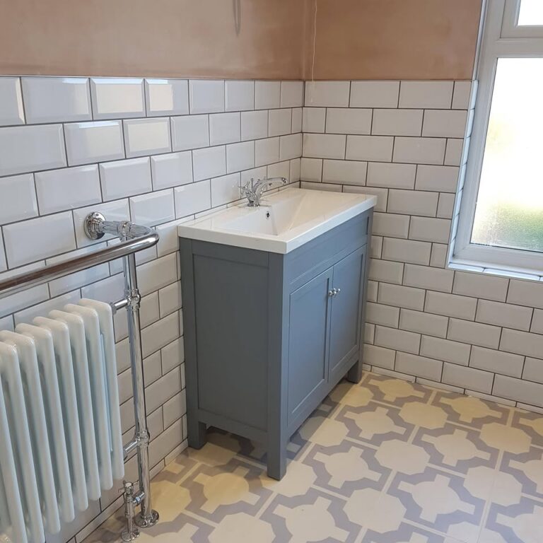 Bathroom fitted by Interiors by KW, Boston, Lincolnshire